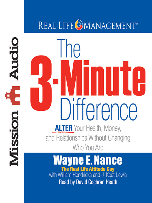 Title details for 3-Minute Difference by Wayne E. Nance - Available